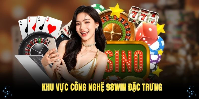 Giới thiệu các khu vực công nghệ 98Win đặc trưng