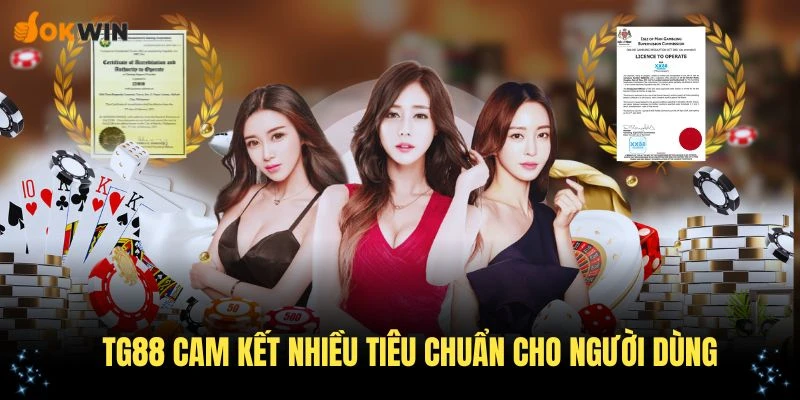 TG88 cam kết nhiều tiêu chuẩn cho người dùng